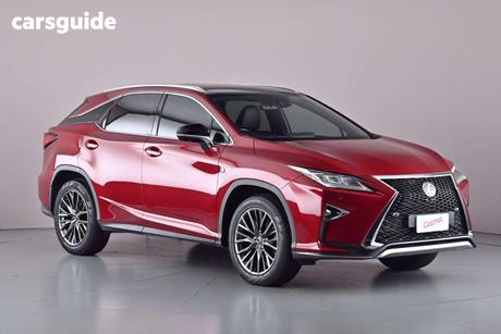 Red 2015 Lexus RX350 Wagon F Sport