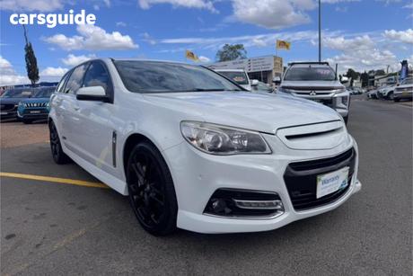 White 2015 Holden Commodore Sportswagon Ss-V Redline