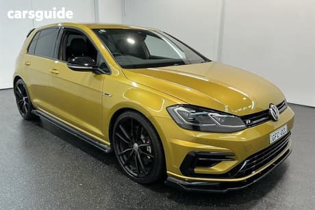 Gold 2018 Volkswagen Golf Hatchback R Special Edition