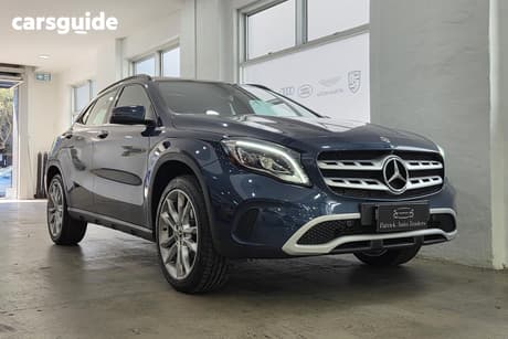 Blue 2019 Mercedes-Benz GLA180 Wagon Urban Edition