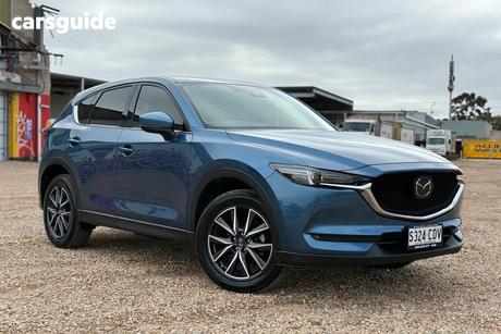 Blue 2019 Mazda CX-5 Wagon Gt (4X4)