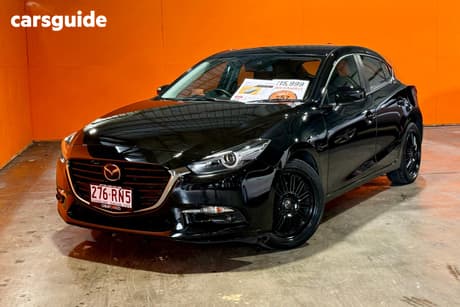 Black 2016 Mazda 3 Hatchback Sp25 Gt