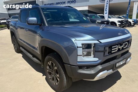 Blue 2026 BYD Shark 6 Dual Cab Utility Performance