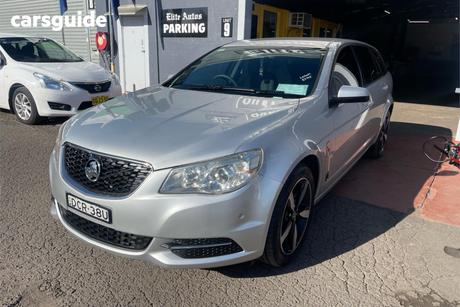 Silver 2014 Holden Commodore Sportswagon Evoke