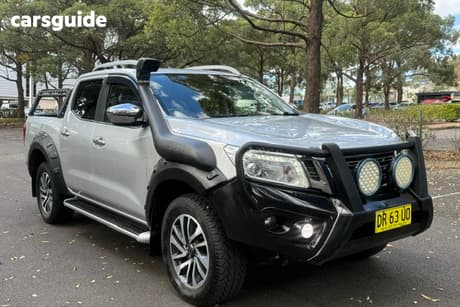 2017 Nissan Navara Dual Cab Utility St-X (4X4) (Sunroof)