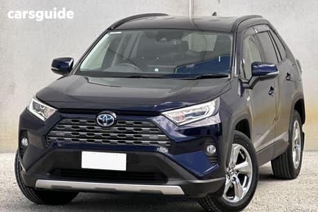 Blue 2019 Toyota RAV4 Wagon Gxl Awd Hybrid
