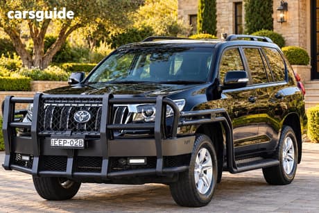 Blue 2019 Toyota Landcruiser Prado Wagon Gx (4X4)