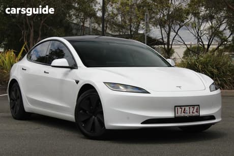 White 2023 Tesla Model 3 Sedan Rear-Wheel Drive