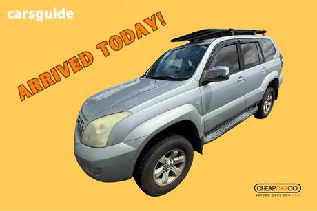 Silver 2005 Toyota Landcruiser Prado Wagon Gxl (4X4)