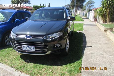 Grey 2013 Ford Territory Wagon Ts (Rwd)