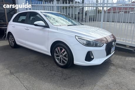 White 2017 Hyundai I30 Hatchback Active