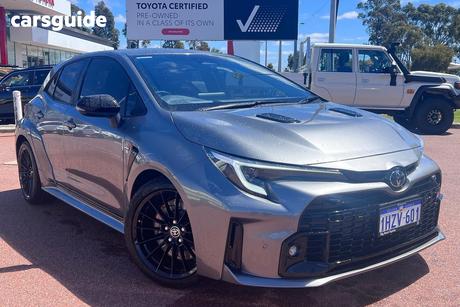 Silver 2023 Toyota GR Corolla Hatchback Gts