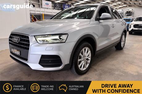 Silver 2016 Audi Q3 Wagon 1.4 Tfsi (110Kw)
