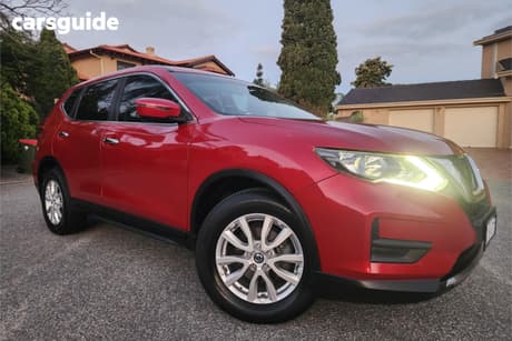 Red 2019 Nissan X-Trail Wagon St (4Wd)