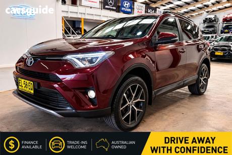 Red 2017 Toyota RAV4 Wagon Gxl (2Wd)