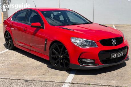Red 2015 Holden Commodore Sedan Ss-V