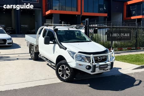 White 2017 Mazda BT-50 Freestyle Utility Xtr (4X4)
