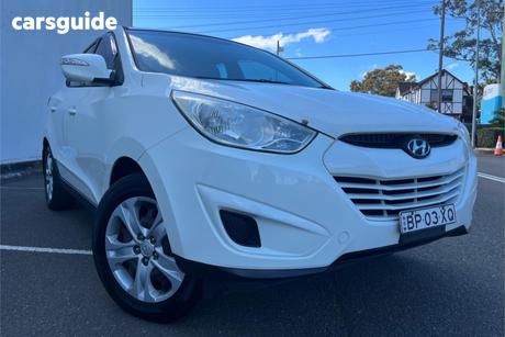 White 2012 Hyundai IX35 Wagon Active (Fwd)