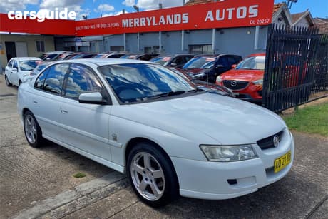 White 2005 Holden Commodore Sedan Acclaim