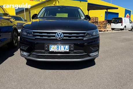 Black 2017 Volkswagen Tiguan Wagon 140 Tdi Highline