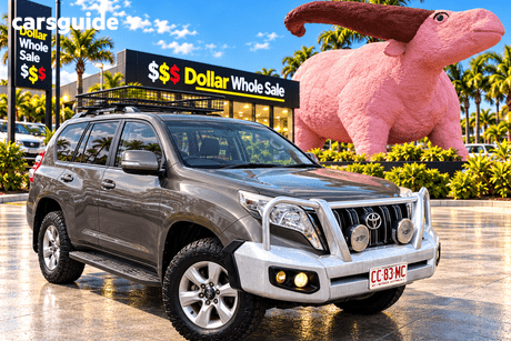 Brown 2017 Toyota Landcruiser Prado Wagon Gxl (4X4)