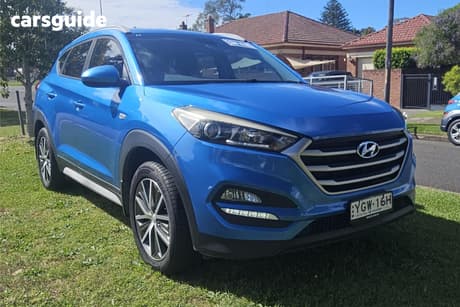 Blue 2017 Hyundai Tucson Wagon Active X (Fwd)