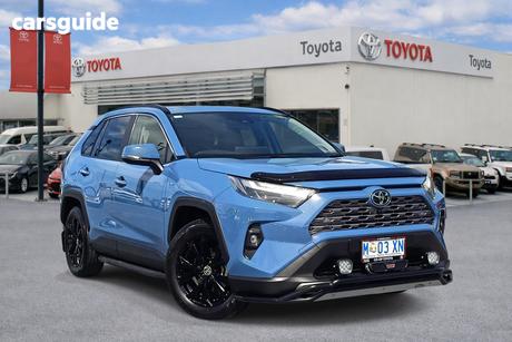 Blue 2025 Toyota RAV4 SUV