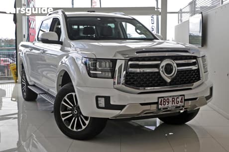 White 2026 GWM Cannon Alpha Dual Cab Utility Ultra (4X4)