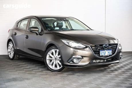 Grey 2015 Mazda 3 Hatchback Sp25 Astina