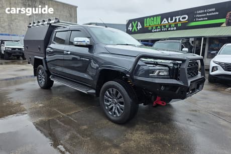 Grey 2025 Mitsubishi Triton Double Cab Chassis Gls (4X4)