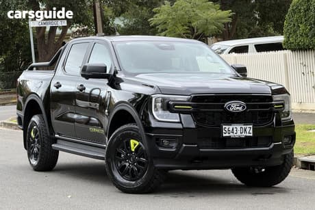 Black 2026 Ford Ranger Double Cab Pick Up Wolftrak 3.0 (4X4)