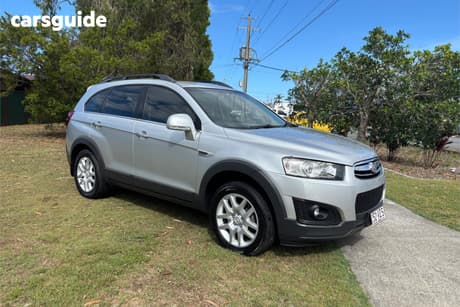 Silver 2015 Holden Captiva Wagon 7 Ls Active (Fwd)