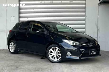 Black 2013 Toyota Corolla Hatchback Ascent Sport