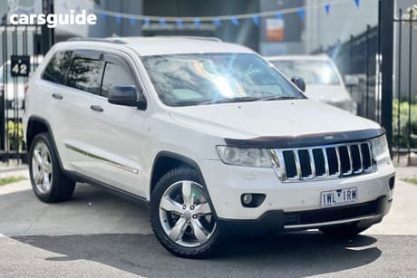 White 2012 Jeep Grand Cherokee Wagon Limited (4X4)