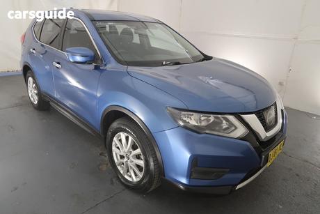 Blue 2018 Nissan X-Trail Wagon St (2Wd)