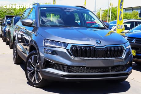 Grey 2025 Skoda Karoq Wagon Select 110Tsi