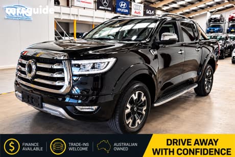 Black 2021 GWM UTE Dual Cab Utility Cannon-X (4X4)
