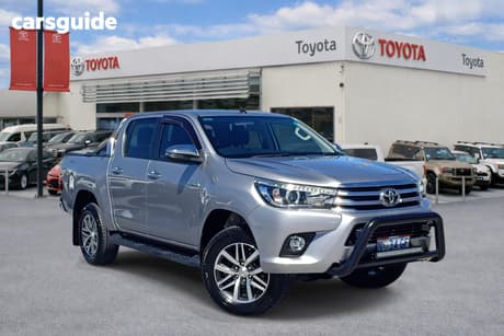 Silver 2017 Toyota Hilux Dual Cab Utility Sr5 (4X4)