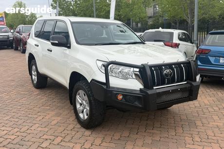 White 2023 Toyota Landcruiser Prado SUV