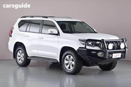 White 2022 Toyota Landcruiser Prado Wagon Gxl