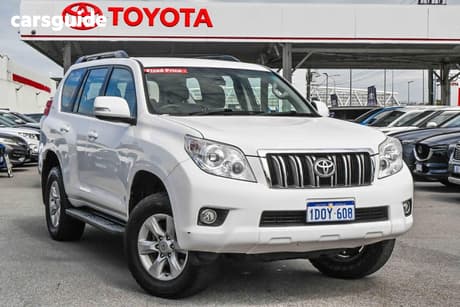 White 2011 Toyota Landcruiser Prado Wagon Gxl (4X4)