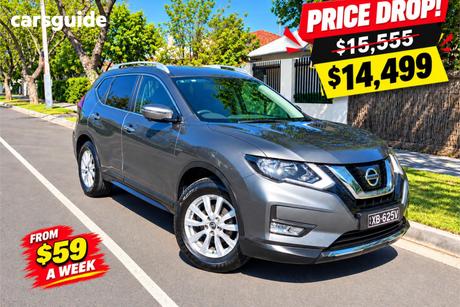 Grey 2017 Nissan X-Trail Wagon St-L (2Wd)