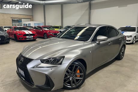 Grey 2017 Lexus IS350 Sedan F Sport