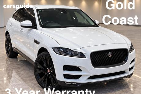 White 2019 Jaguar F-Pace Wagon 25T Prestige Awd (184Kw)