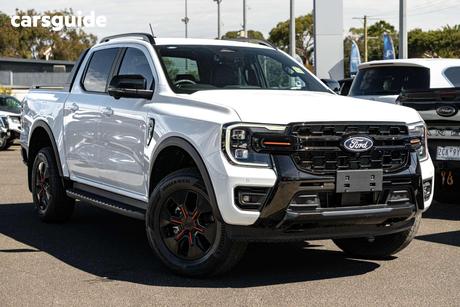 White 2026 Ford Ranger Double Cab Pick Up Wildtrak 3.0 (4X4)