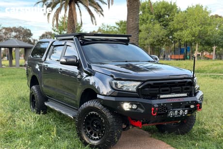 Grey 2021 Ford Ranger Double Cab Pick Up Wildtrak 3.2 (4X4)