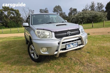 Silver 2005 Toyota RAV4 Wagon Cv (4X4)