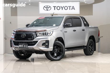 Silver 2020 Toyota Hilux Double Cab Pick Up Rogue (4X4)