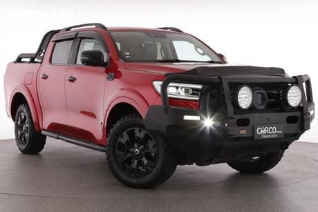 Red 2022 GWM UTE Dual Cab Utility Cannon Vanta (4X4)