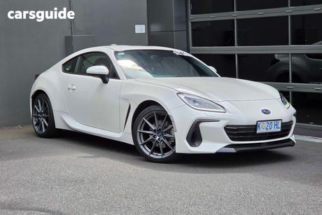 White 2022 Subaru BRZ Coupe S